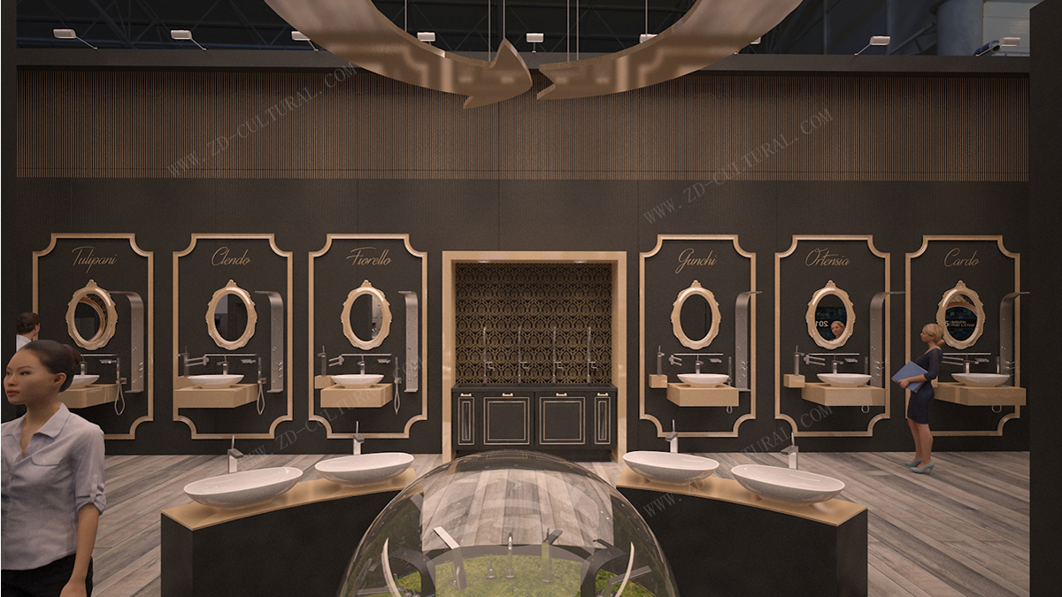 衛浴展廳設計效果圖