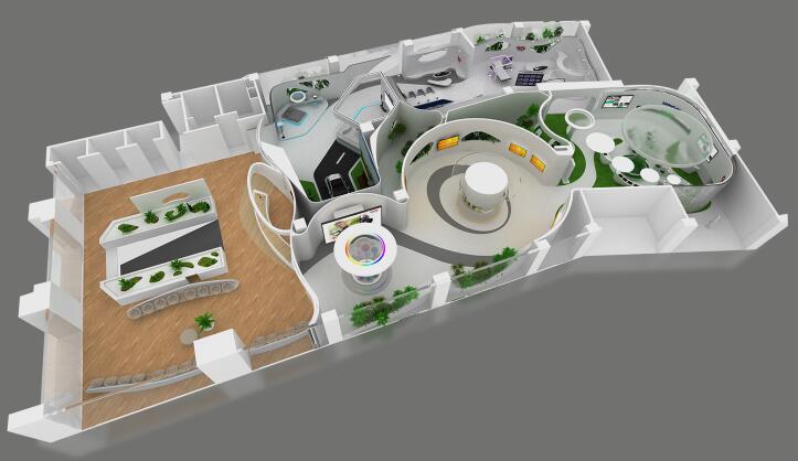 展臺設計中參觀路線該如何設計？參觀路線有幾種設計方法？