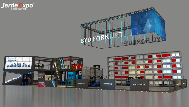 特裝展臺搭建布置時儲物間該如何設計？解答5大展區的設計方法