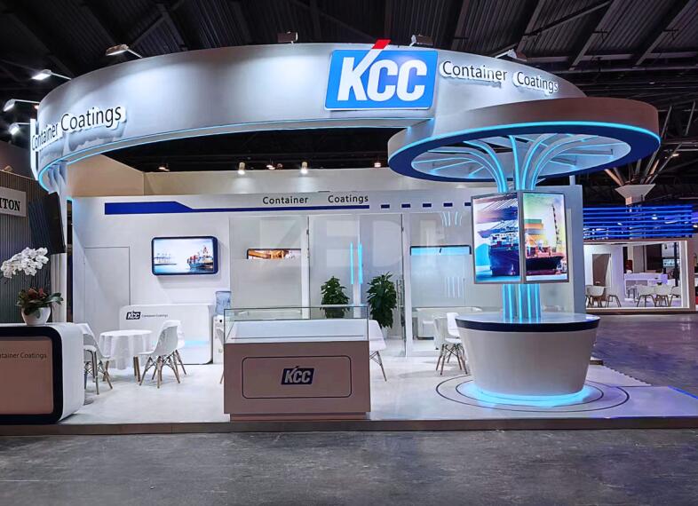 集裝箱多式聯運展位搭建